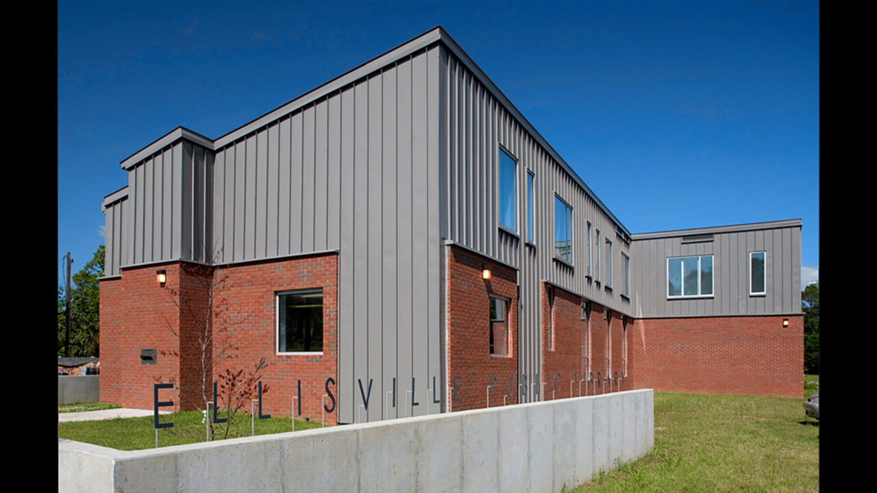 ELLISVILLE PUBLIC LIBRARY – Burris/Wagnon Architects, P.A.